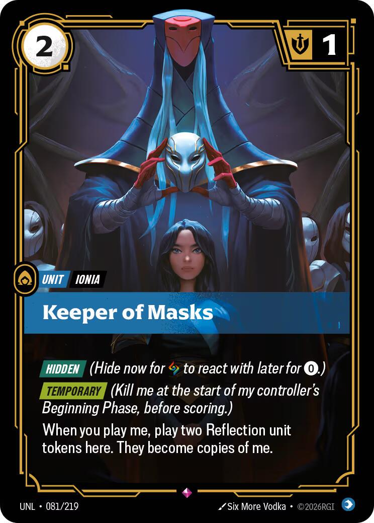 Keeper of Masks #81