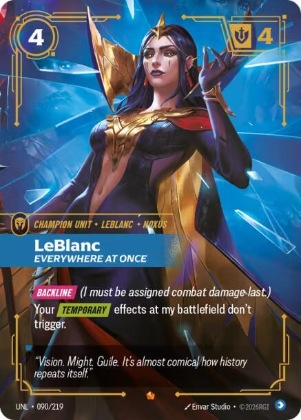 LeBlanc - Everywhere At Once #90
