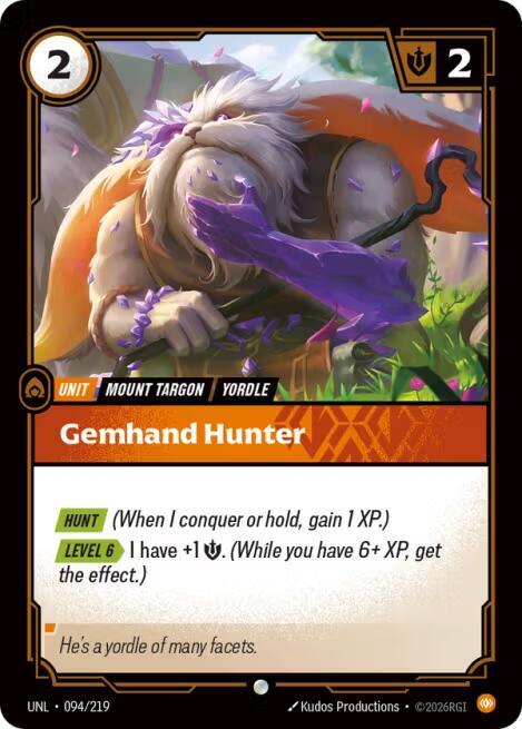 Gemhand Hunter [Foil] #94