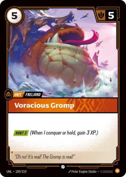 Voracious Gromp #100