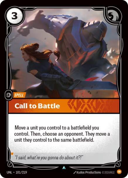 Call to Battle [Foil] #101