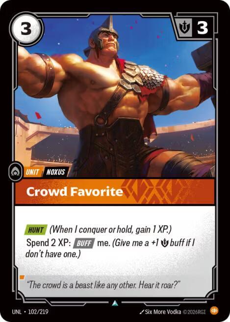 Crowd Favorite #102