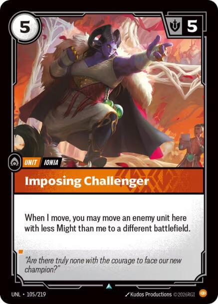 Imposing Challenger [Foil] #105