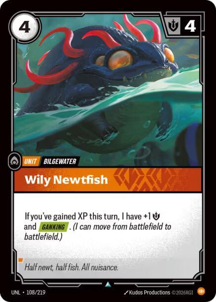 Wily Newtfish [Foil] #108