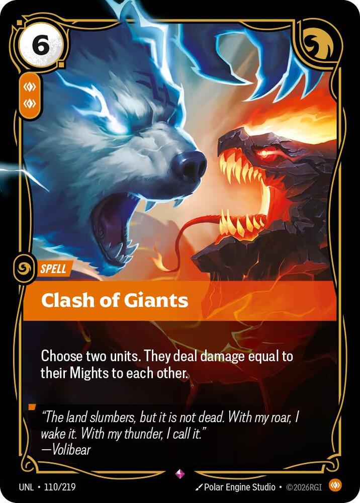 Clash of Giants #110