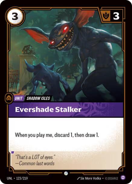 Evershade Stalker [Foil] #123