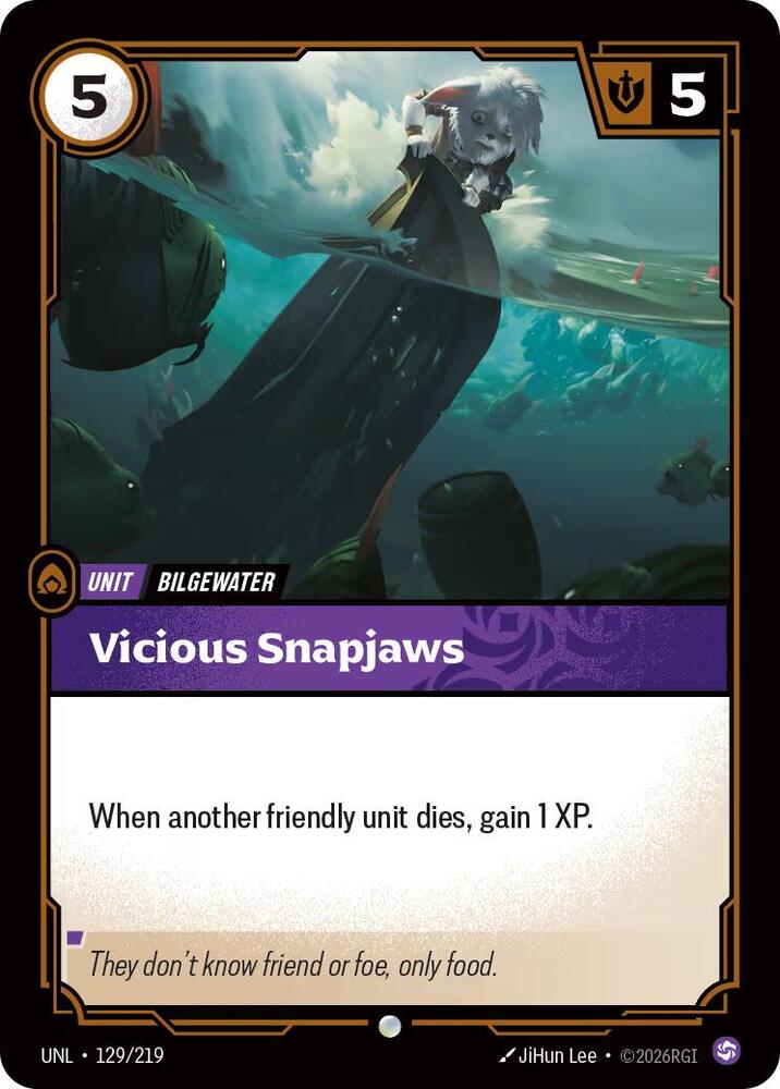 Vicious Snapjaws #129