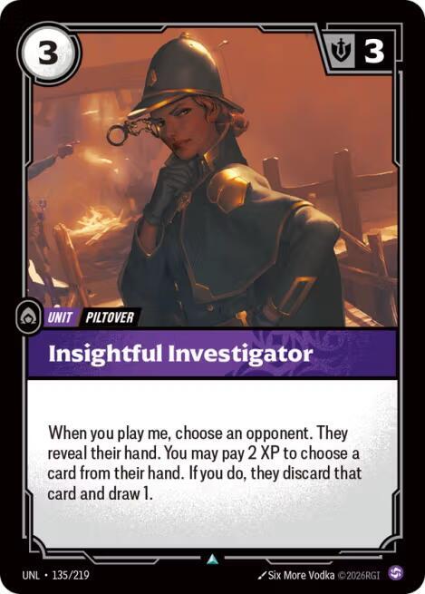 Insightful Investigator #135