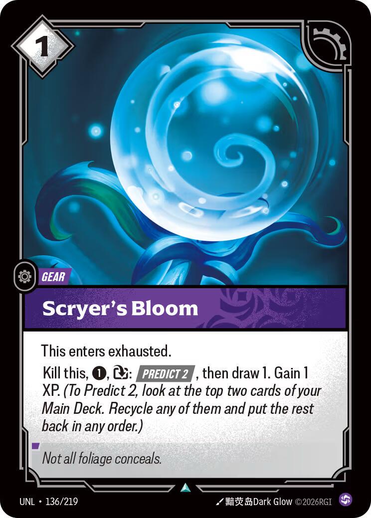 Scryer's Bloom #136