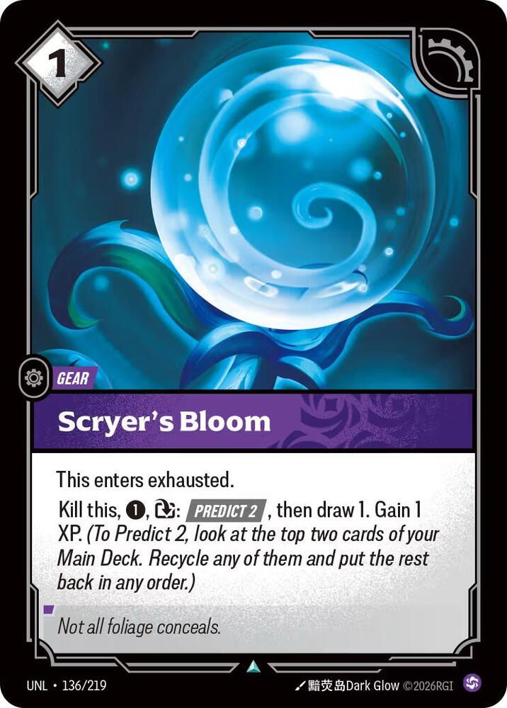 Scryer's Bloom [Foil] #136
