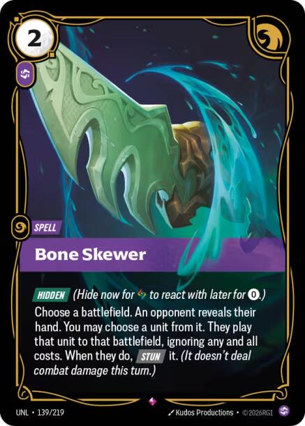 Bone Skewer #139