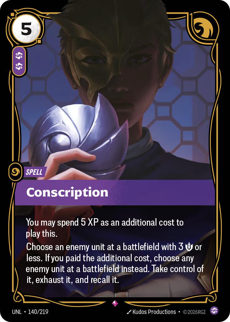 Conscription #140