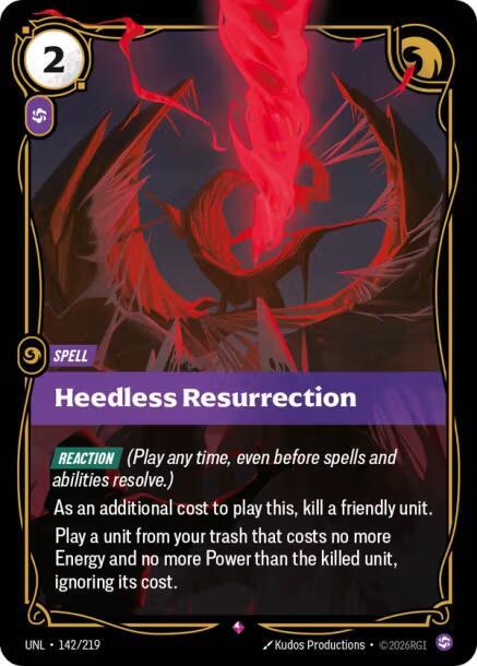 Heedless Resurrection #142