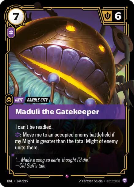 Maduli the Gatekeeper #144