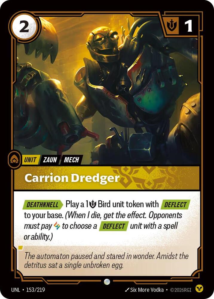 Carrion Dredger #153