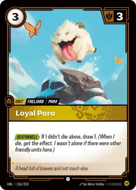 Loyal Poro [Foil] #156