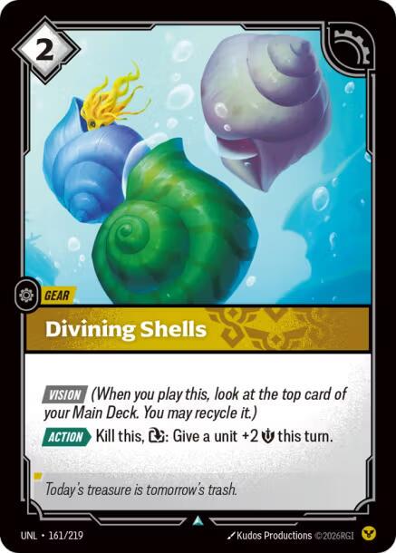 Divining Shells [Foil] #161