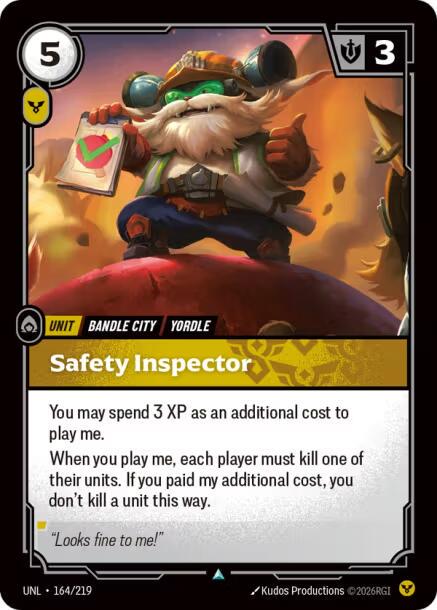 Safety Inspector [Foil] #164