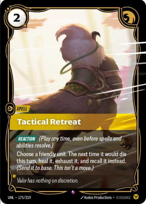 Tactical Retreat #175