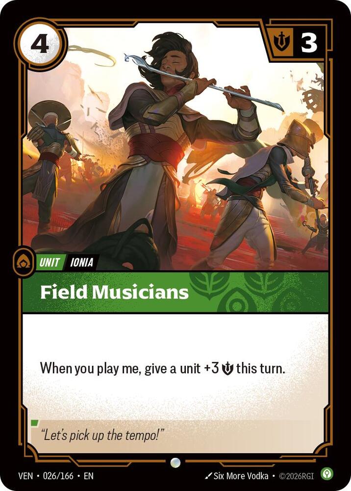 Field Musicians [Foil] #26