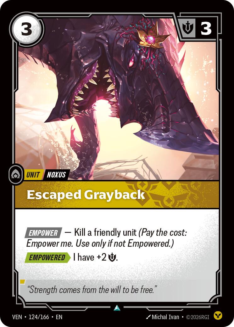Escaped Grayback [Foil] #124