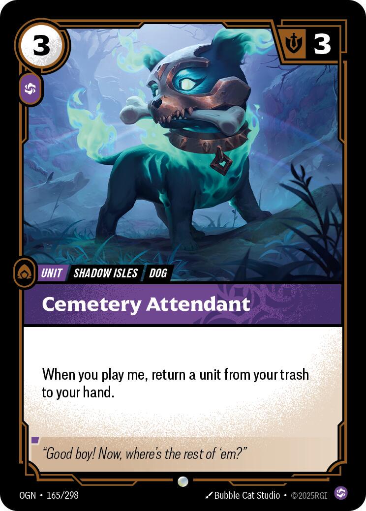 Cemetery Attendant #165