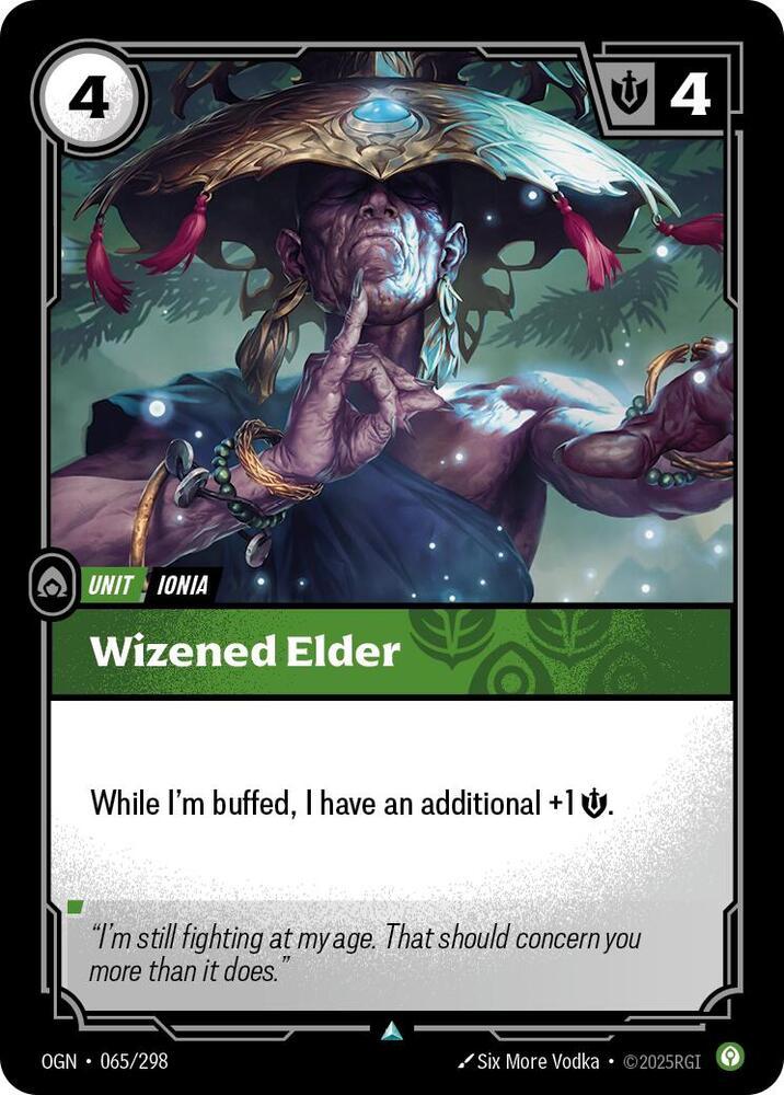 Wizened Elder [Foil] #65