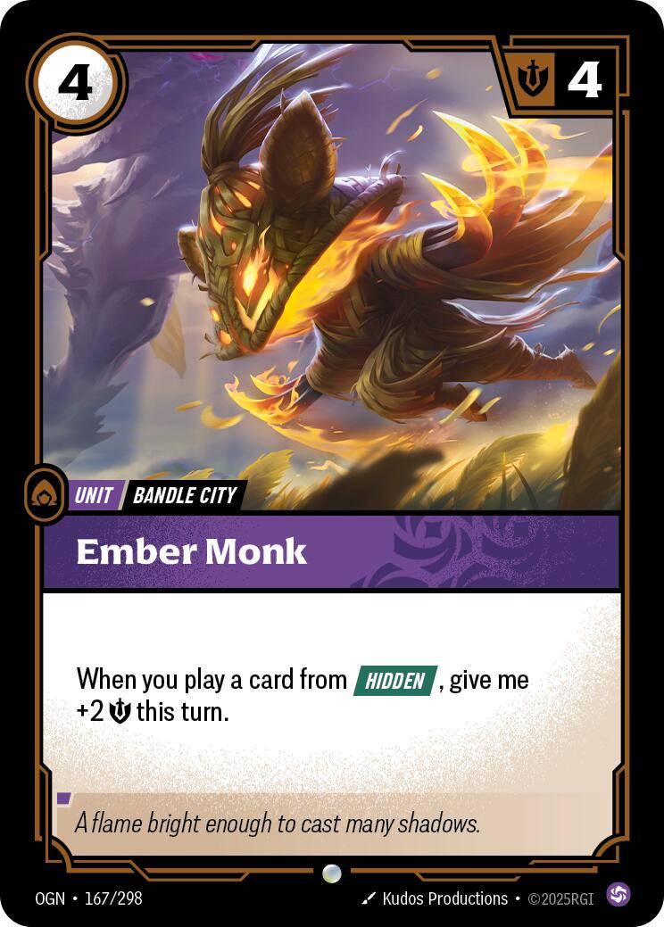 Ember Monk [Foil] #167