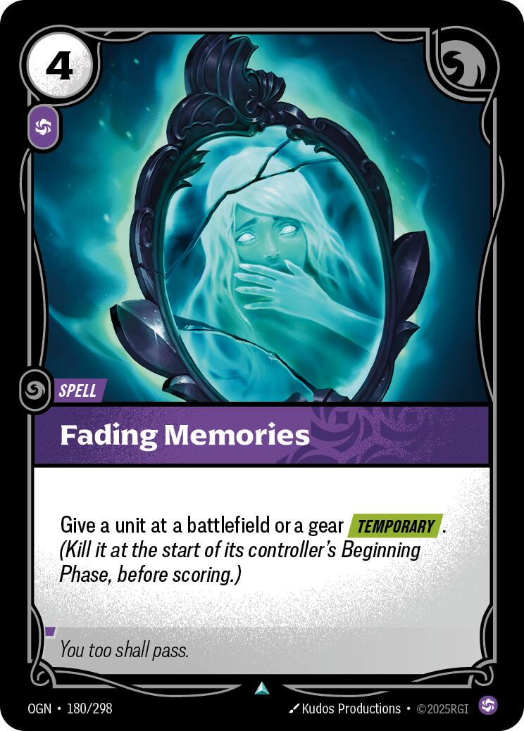 Fading Memories [Foil] #180