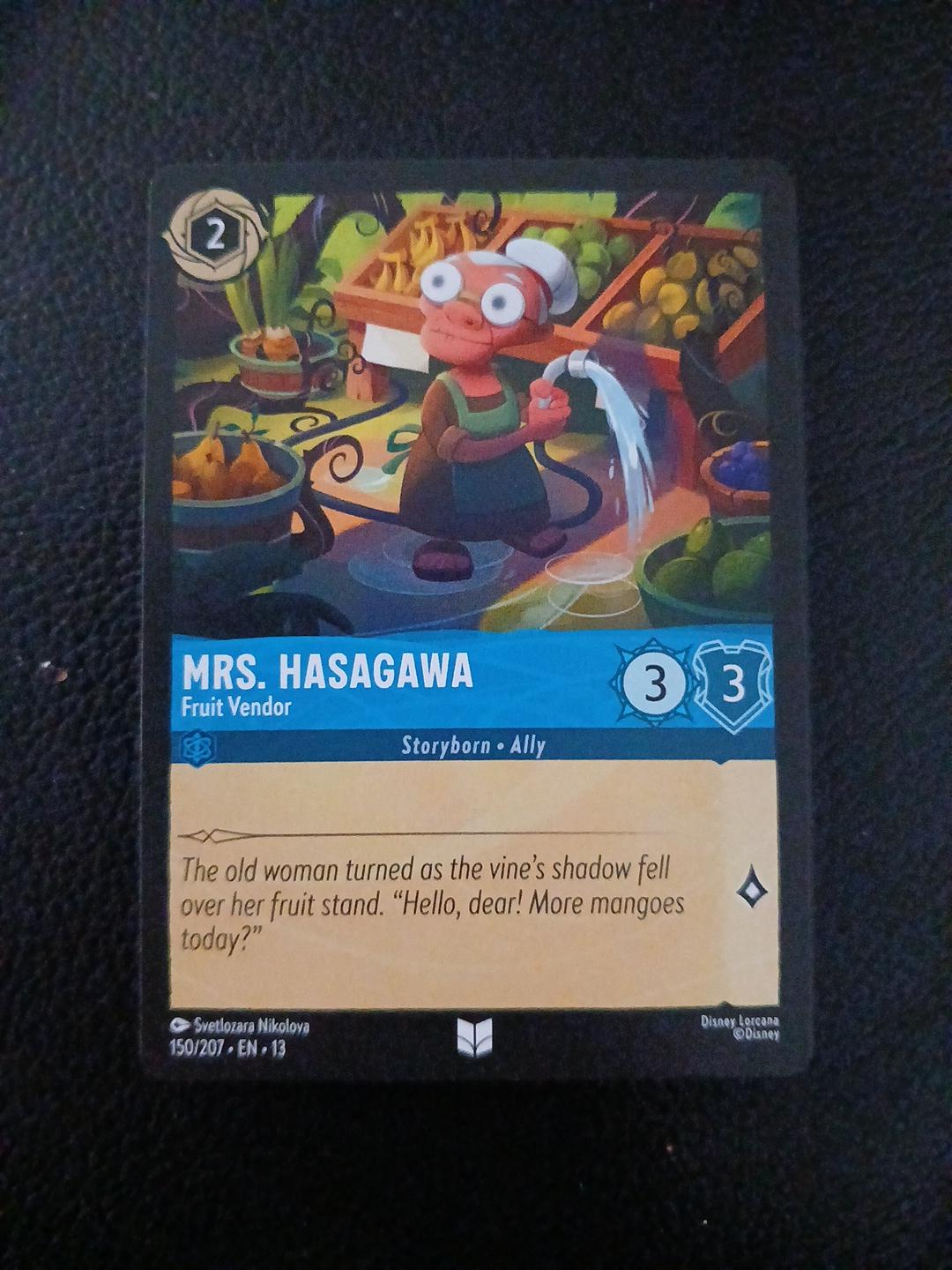 Mrs. Hasagawa - Fruit Vendor #150