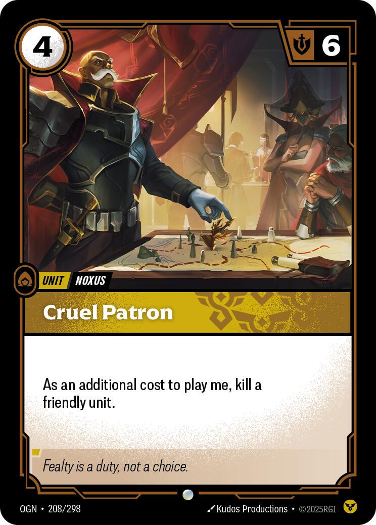 Cruel Patron [Foil] #208