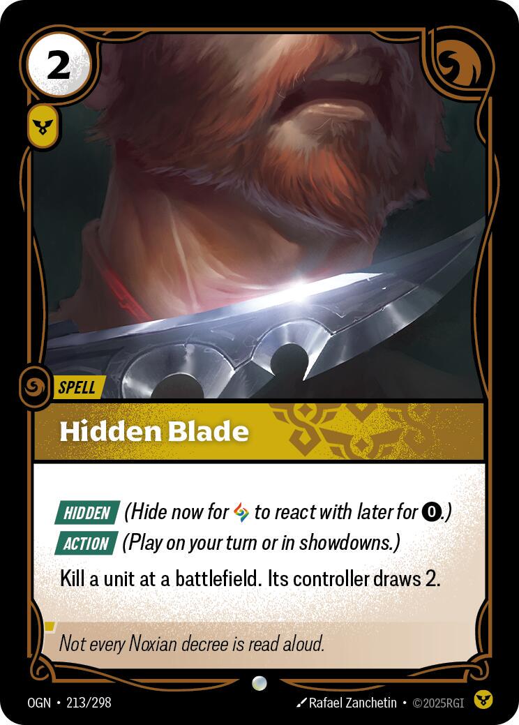 Hidden Blade [Foil] #213