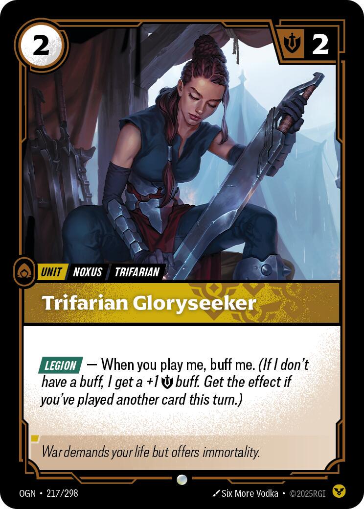 Trifarian Gloryseeker [Foil] #217