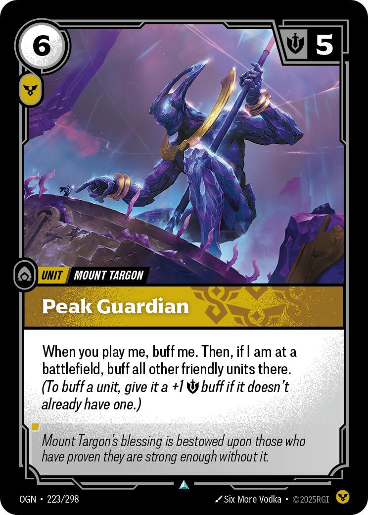 Peak Guardian [Foil] #223
