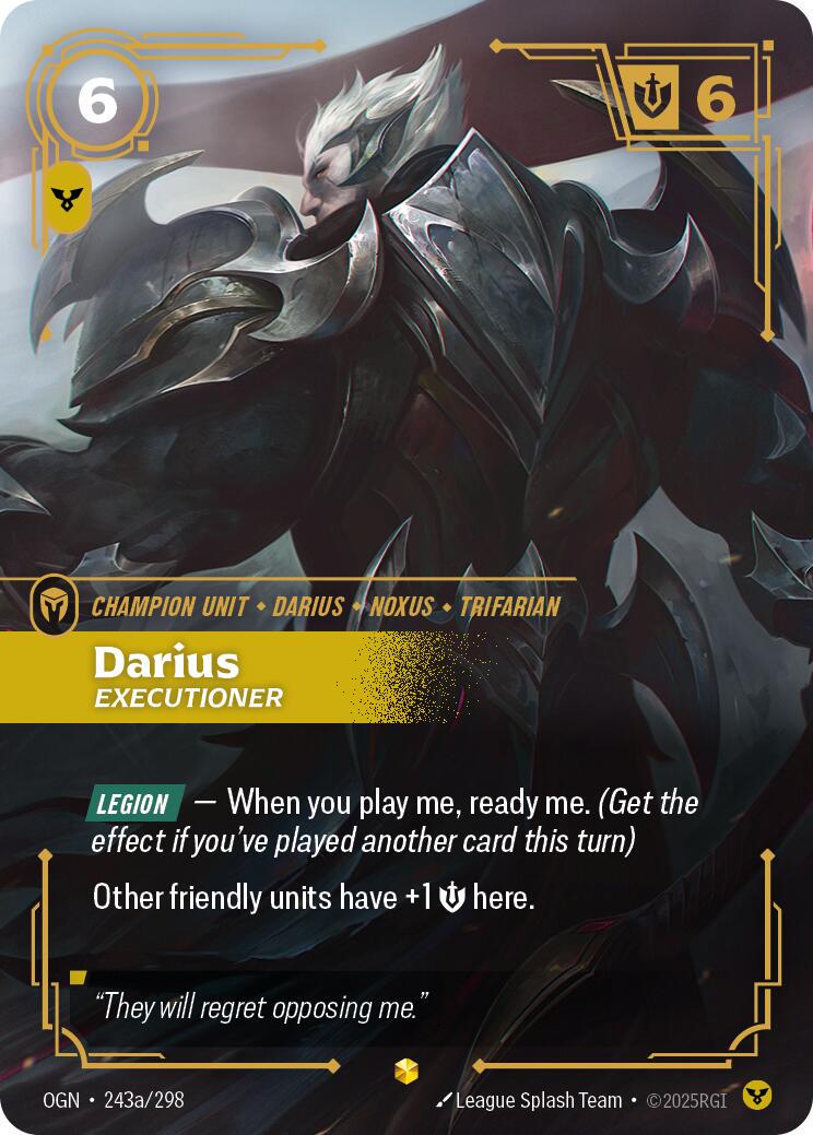 Darius - Executioner [Alternate Art] #243a
