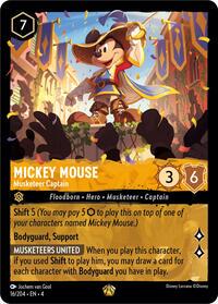 Mickey Mouse - Musketeer Captain #16