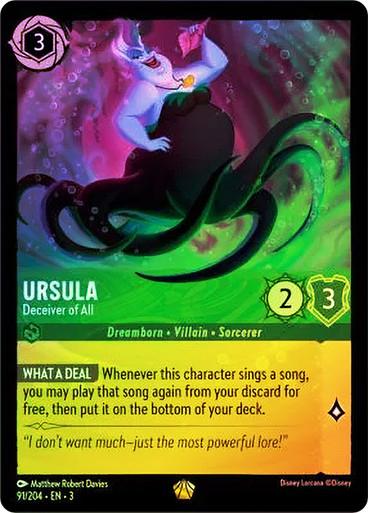 Ursula - Deceiver of All [Foil] #91
