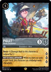 Piglet - Sturdy Swordsman #191