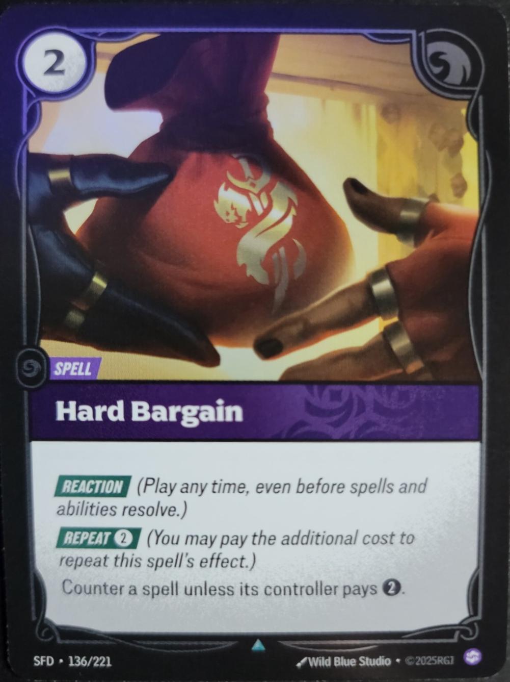 Hard Bargain [Foil] #136