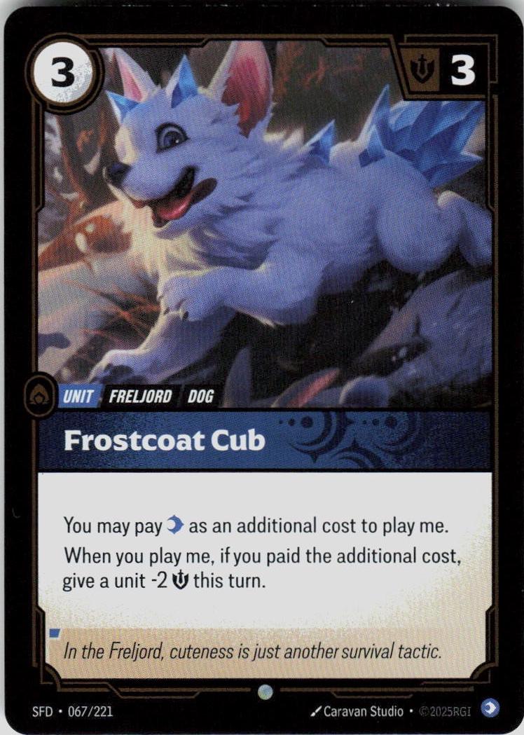 Frostcoat Cub [Foil] #67