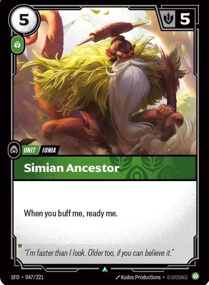 Simian Ancestor [Foil] #47