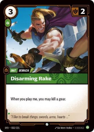 Disarming Rake [Foil] #32
