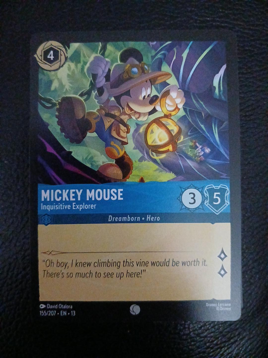 Mickey Mouse - Inquisitive Explorer #155