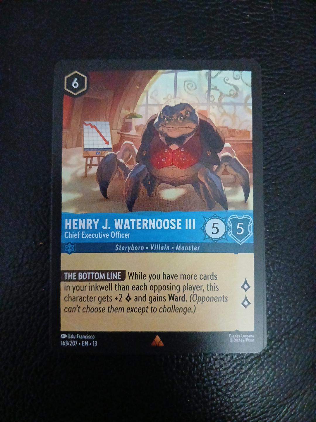 Henry J. Waternoose III - Chief Executive Officer #163