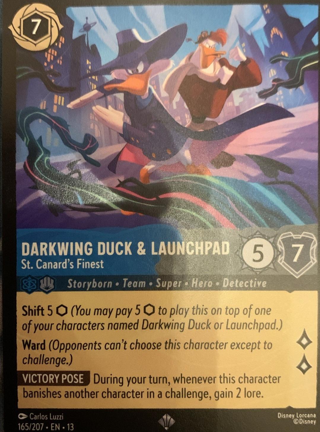 Darkwing Duck & Launchpad - St. Canard's Finest #165