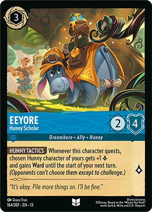 Eeyore - Hunny Scholar [Foil] #164