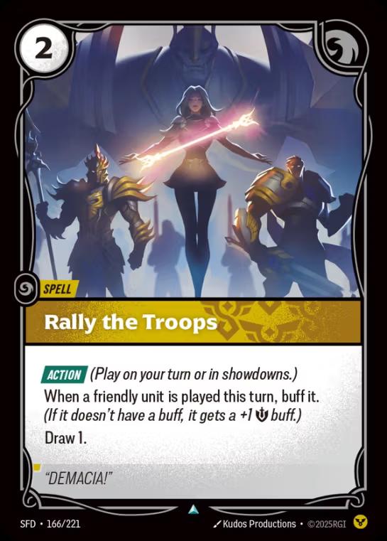 Rally the Troops [Foil] #166