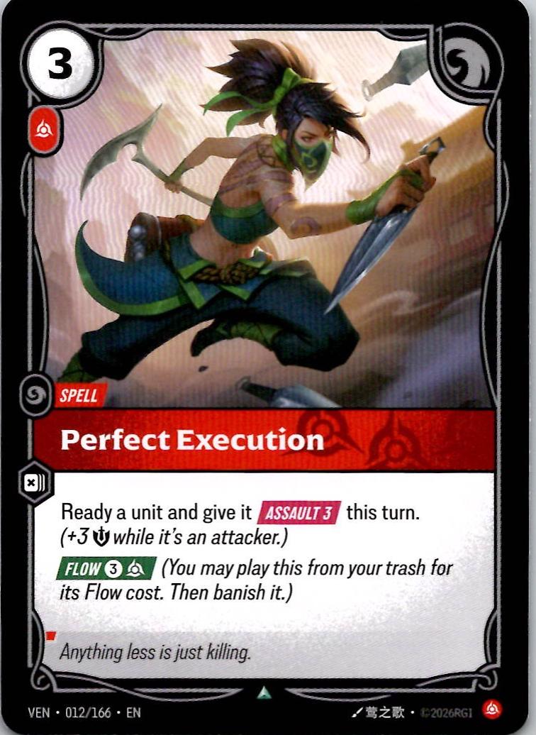 Perfect Execution #12