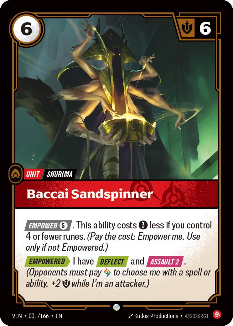 Baccai Sandspinner [Foil] #1
