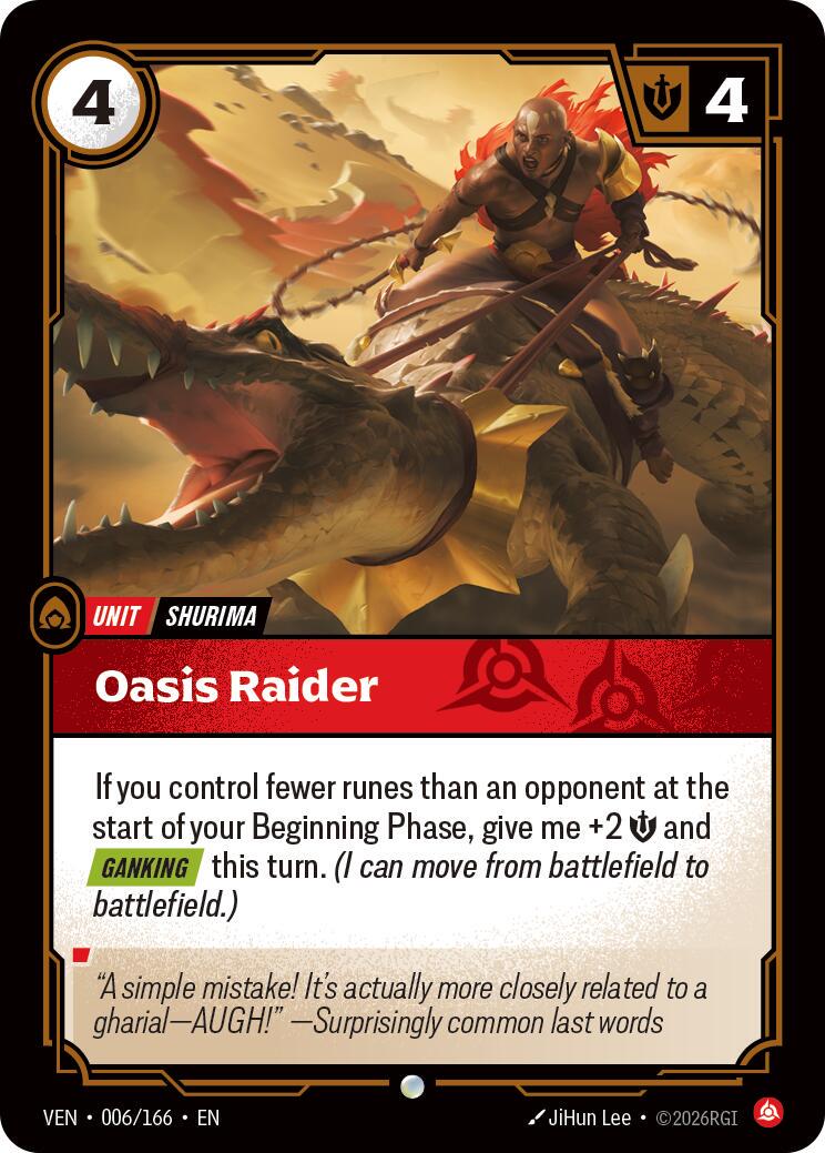 Oasis Raider [Foil] #6